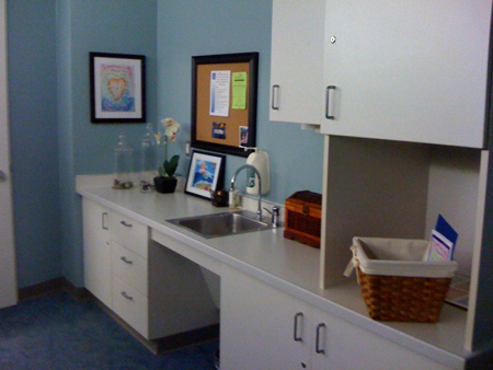 Angel Art at TXCCC Respite Room